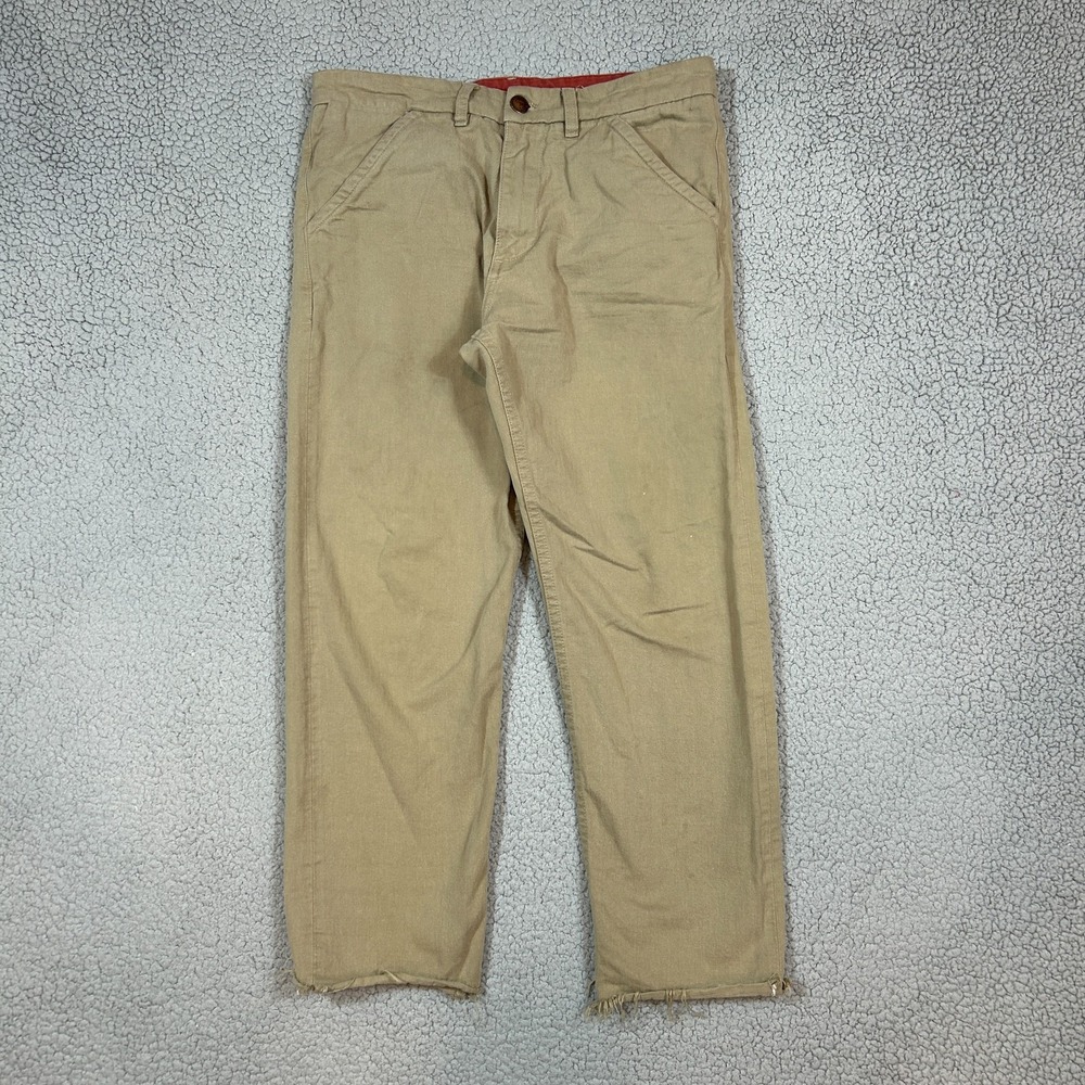 Freenote Cloth Cotton‎ Pants Mens 31 X 26 Utility Chino Workwear Canvas Japan